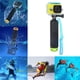 thumbnail image 5 of Empuñadura flotante Waterprode, palo selfie de mano, monopié, soporte de mango, compatible con GoPro Hero 10, 9, 8, 7, Hero Session, Fusion, Max, AKASO, SJCAM y DJI Osmo Action Cameras (verde), 5 of 6