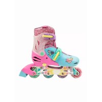Genérico - Patines En Línea Rush Girl-2025 Ajustables T 34-37, Rosado