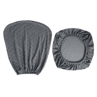 Bothyi - Funda Para Silla De Oficina Dividida Impermeable Universal Lavable Protectora Gris