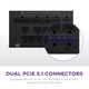 thumbnail image 3 of FUENTE NZXT C1500 1600W NEGRO ATX PLATINUM FULL MODULAR PCIEX5.0 PA-5P1BB-US, 3 of 3