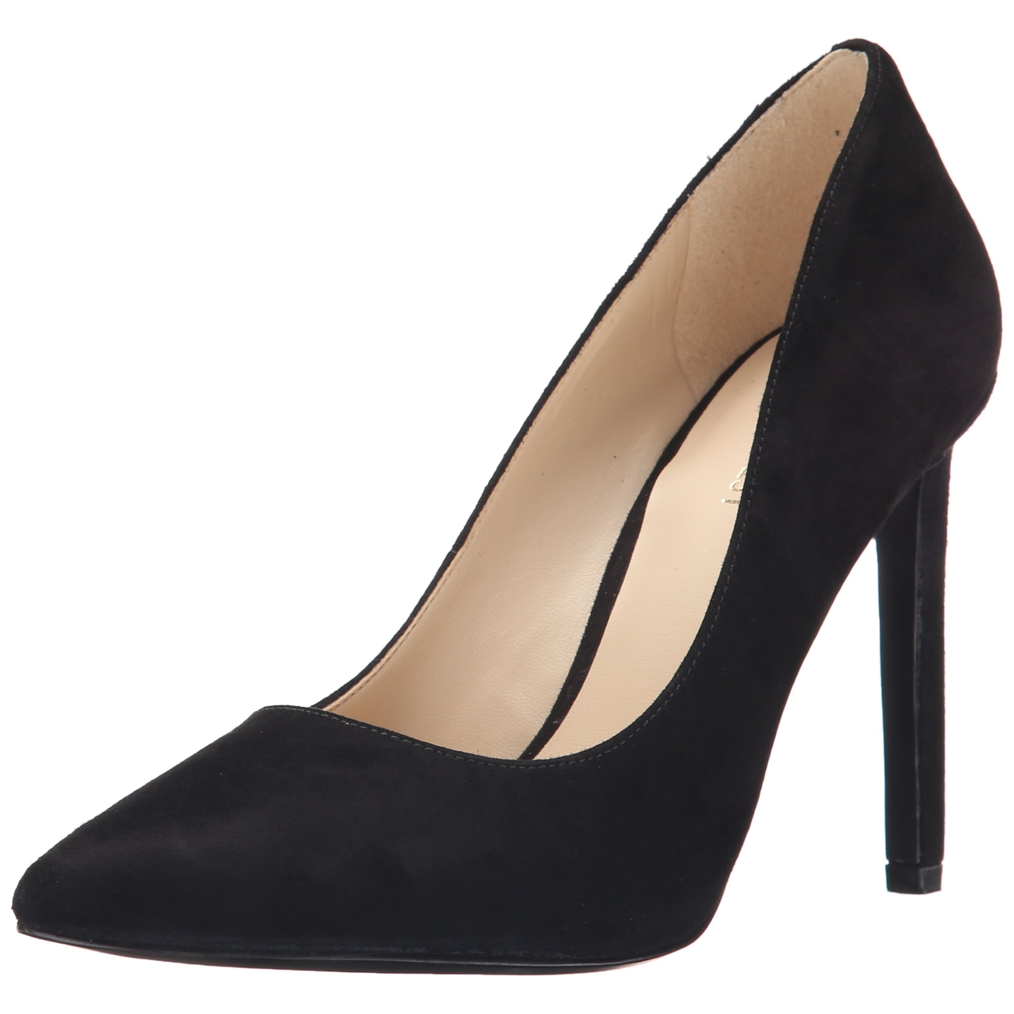 Zapatos De Tacón Tatiana Para Mujer, De Gamuza Negra, Talla 5, De Shoe Nine West