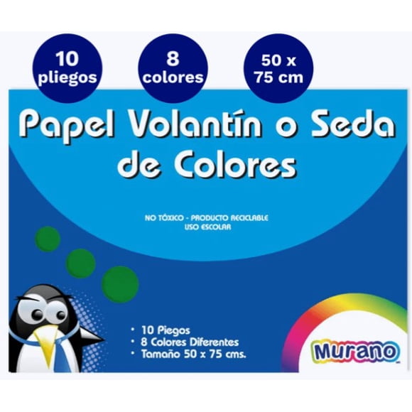 Carpeta Papel Volantin / Murano