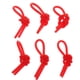 thumbnail image 1 of Juego de 6 piezas de vibración flexible con vibración de raqueta de tenis rojo, 1 of 5