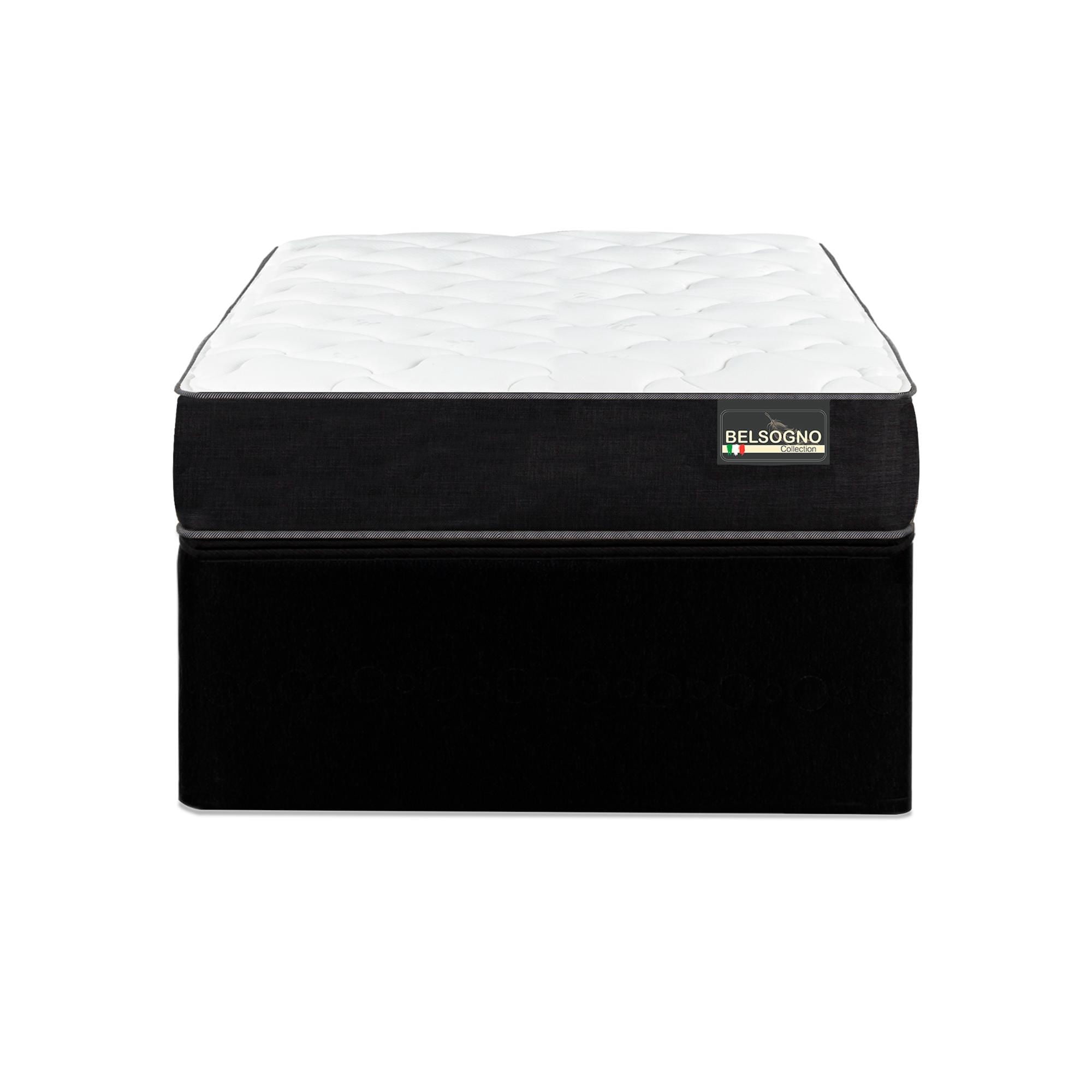 Diván Belsogno One Black 1 Plaza Base Normal