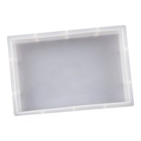 Magideal - De Fundición De Diy, De Resina Antiadherente Para Manualidades, Hoja De Flores Secas, Decoración Para Hogar, , Jabón, De Rectángulo