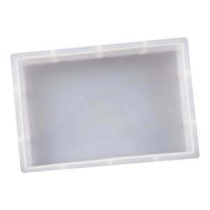 Magideal - De Fundición De Diy, De Resina Antiadherente Para Manualidades, Hoja De Flores Secas, Decoración Para Hogar, , Jabón, De Rectángulo