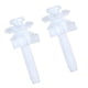 thumbnail image 1 of 2 Piezas De Tornillos Para Asiento De Inodoro, Accesorios De Sujeción De Repuesto Para Asiento De Inodoro, Espaciador De 28mm, 1 of 5