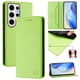 thumbnail image 1 of Funda Billetera con Soporte para Samsung Galaxy S24 Ultra Bloqueo RFID Plegable Verde claro, 1 of 6