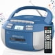 thumbnail image 1 of Boombox Greadio CD Cassette Bluetooth USB AM FM GBX2A, 1 of 3