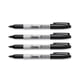 thumbnail image 4 of Rotuladores permanentes SHARPIE Extreme Fine Point, negros, 4 unidades, 4 of 6