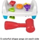 thumbnail image 5 of Banco Fisher-Price de juguete para niños pequeños con herramientas de simulación, 5 of 6