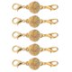 thumbnail image 3 of 5pcs bola rhinestone langosta cierres magnéticos joyería diy hallazgos de oro, 3 of 3