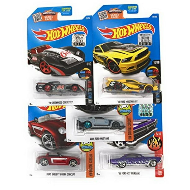 Hot Wheels Muscle Car Madness Paquete de 5 Diecast Aleatorio | Lider