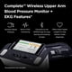 thumbnail image 3 of Monitor de presión arterial Omron + EKG, Bluetooth, 6 lectur, 3 of 6