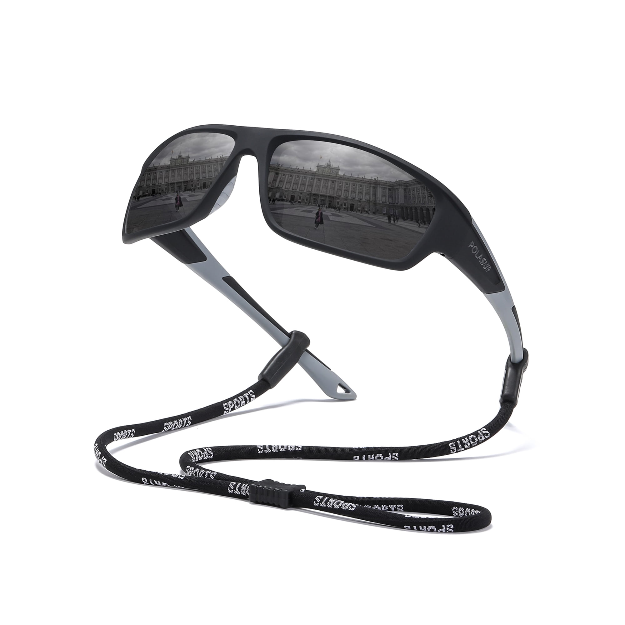 Polasup Gafas Lentes De Sol Gafas De Sol Deportivas Unisex, Adecuadas Para Conducir, Pescar, Andar En Bicicleta Y Correr, Protección Uv400.