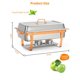 thumbnail image 2 of Bañera de Buffet GarveeHome 8 qt (7,6 L) Pack de 4 en Rosa Dorado, 2 of 7