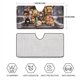 thumbnail image 4 of The Loud House Parasol para Parabrisas Delantero Protector Plegable, Visera Solar para Auto Bloquea Rayos UV Mantiene tu Vehículo Fresco 130cm*70cm, 4 of 6