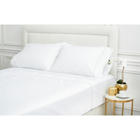 Genérico - Sabana 1800 Hotel Ultra Suave + Funda Bordada