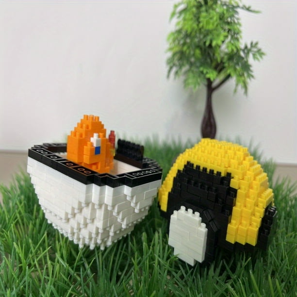 500+pcs New Anime Ball Building Blocks Small Mini Assembled Educational Toys Boy Toys