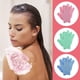 thumbnail image 4 of 6 guantes exfoliantes de doble textura para baño, para ducha, exfoliantes corporales, para eliminar piel muerta, naturales, de Lodeah, 4 of 7