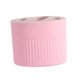 thumbnail image 1 of Portacepillos Y Pasta De Dientes 5 Compartimentos Para Pasta De Dientes De Ducha Familiar Rosa, 1 of 5