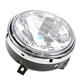 thumbnail image 2 of Faro delantero halógeno cromado para motocicleta Honda CB400 CB500 CB1300, 2 of 3