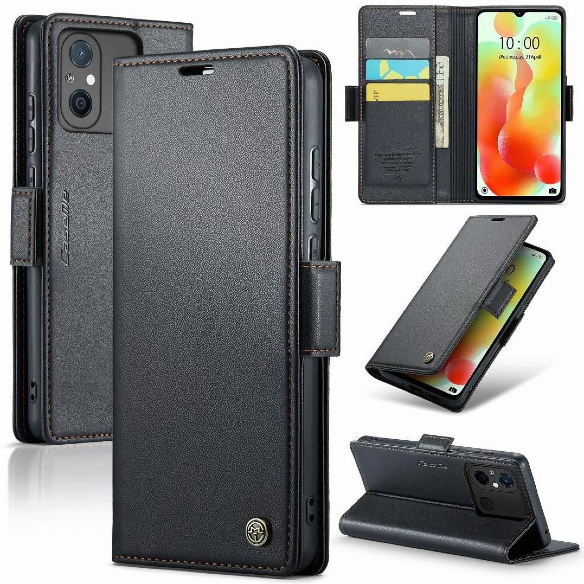 Case Me - Caseme Tipo Cartera Xiaomi Redmi 11a Con Cierre Magnético, Rfid, Tarjetero, Soporte, Carga Inalámbrica