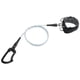 thumbnail image 2 of Freediving Lanyard Leash Correa de seguridad Correa de pulsera de acero inoxidable resistente Cuerda de seguridad Cordón de buceo para equipo de buceo, 2 of 5