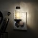thumbnail image 3 of Luz nocturna LED de enchufe estilo granja vintage Autumn Alley con tarro de cristal en bronce, 3 of 8