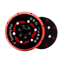 Magideal - Accesorios De Placa De Respaldo De Almohadilla De Lijado Accesorios Convenientes Gancho De Repuesto Versátil Y Bucle Múltiple Para Carpintería Automát 6 Pulgadas