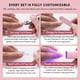 thumbnail image 5 of Uñas Postizas Glamnetic Ovaladas Medias con Efecto Cat Eye, 5 of 9