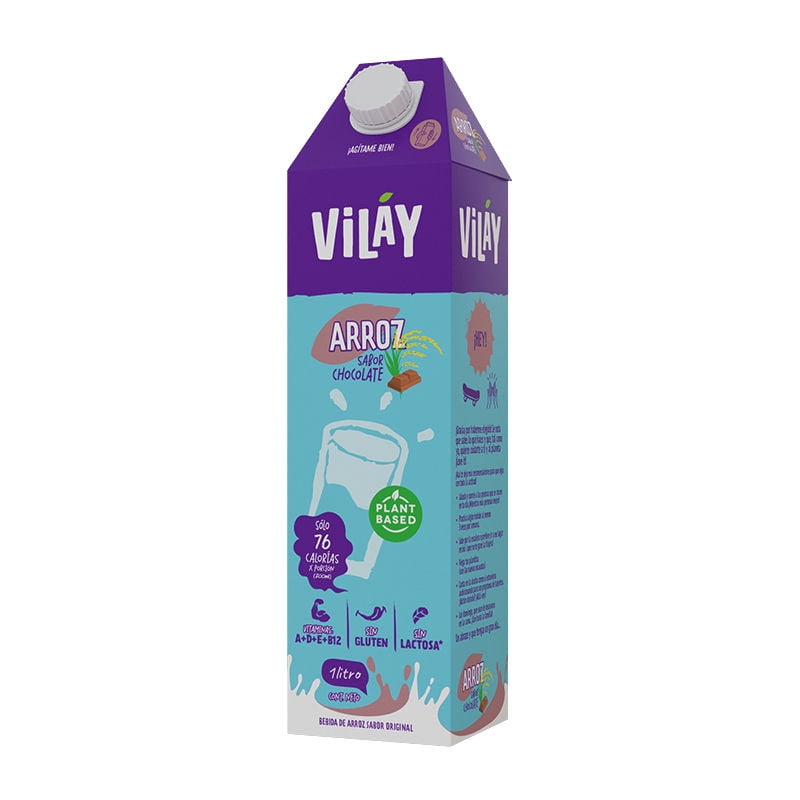 Bebida Vegetal Arroz Chocolate 1 L Vilay