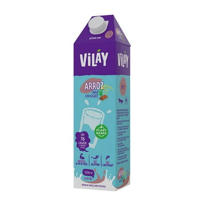 Bebida Vegetal Arroz Chocolate 1 L Vilay