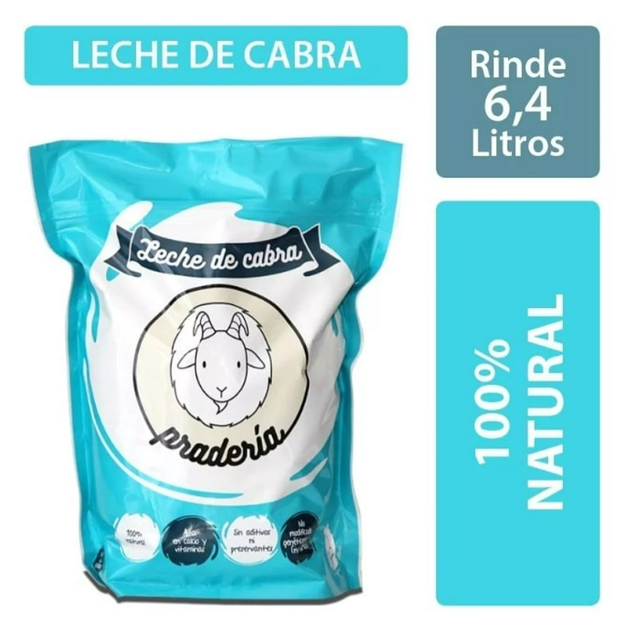 Leche De Cabra En Polvo Entera 800gr Pradería