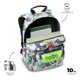 thumbnail image 5 of Mochila Escolar Juvenil Porta Tablet 10  Tempera Gris, 5 of 6