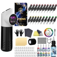 Máquina De Tatuaje Poseidon Panda Design Inalámbrica Con Batería