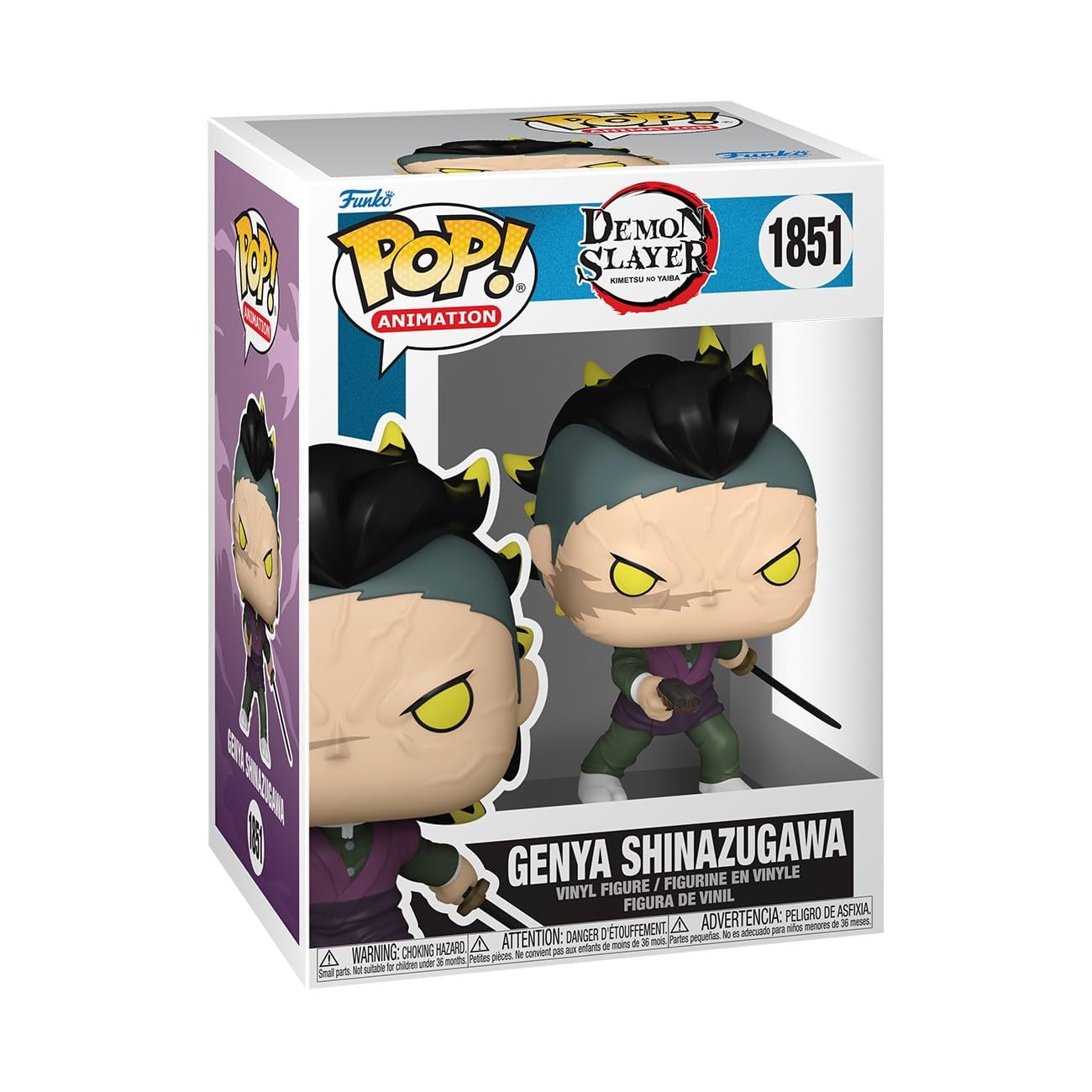 Figura De Vinilo Funko Pop Animation Demon Slayer Genya