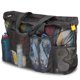 thumbnail image 1 of Bolsa de malla y bolsa de playa GOTDYA XL negra para viajes familiares, 1 of 9