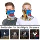 thumbnail image 4 of Lassie Braga de Cuello Protección Solar - Bandana UV Refrescante para Ciclismo y Deportes al Aire Libre, Hombres y Mujeres, 4 of 6