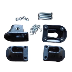 Magideal - Conector De Pata De Mesa Plegable Para Ordenador Portátil, Soportes Para Patas De Escritorio, Reparación De Accesorios Para Patas, Soportes De Esquina Con Tornillos