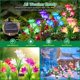 thumbnail image 4 of Luces Solares KuBace Pack de 6, 7 Colores Cambiantes, Impermeables, 4 of 7