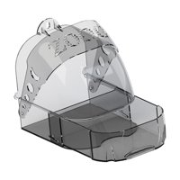 Ioensy - Caja De Baño Transparente Para Pájaros, Jaula Colgante Para Bañera, Pájaros Pequeños Para Canario Lovebird