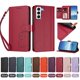 thumbnail image 4 of Funda Cartera Trébol para Samsung Galaxy S21 Plus con Ranuras Tarjetas y Carga Inalámbrica Rojo, 4 of 6