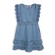 thumbnail image 1 of Vestido Niña Bordado con Vuelos Denim Pillin, 1 of 3