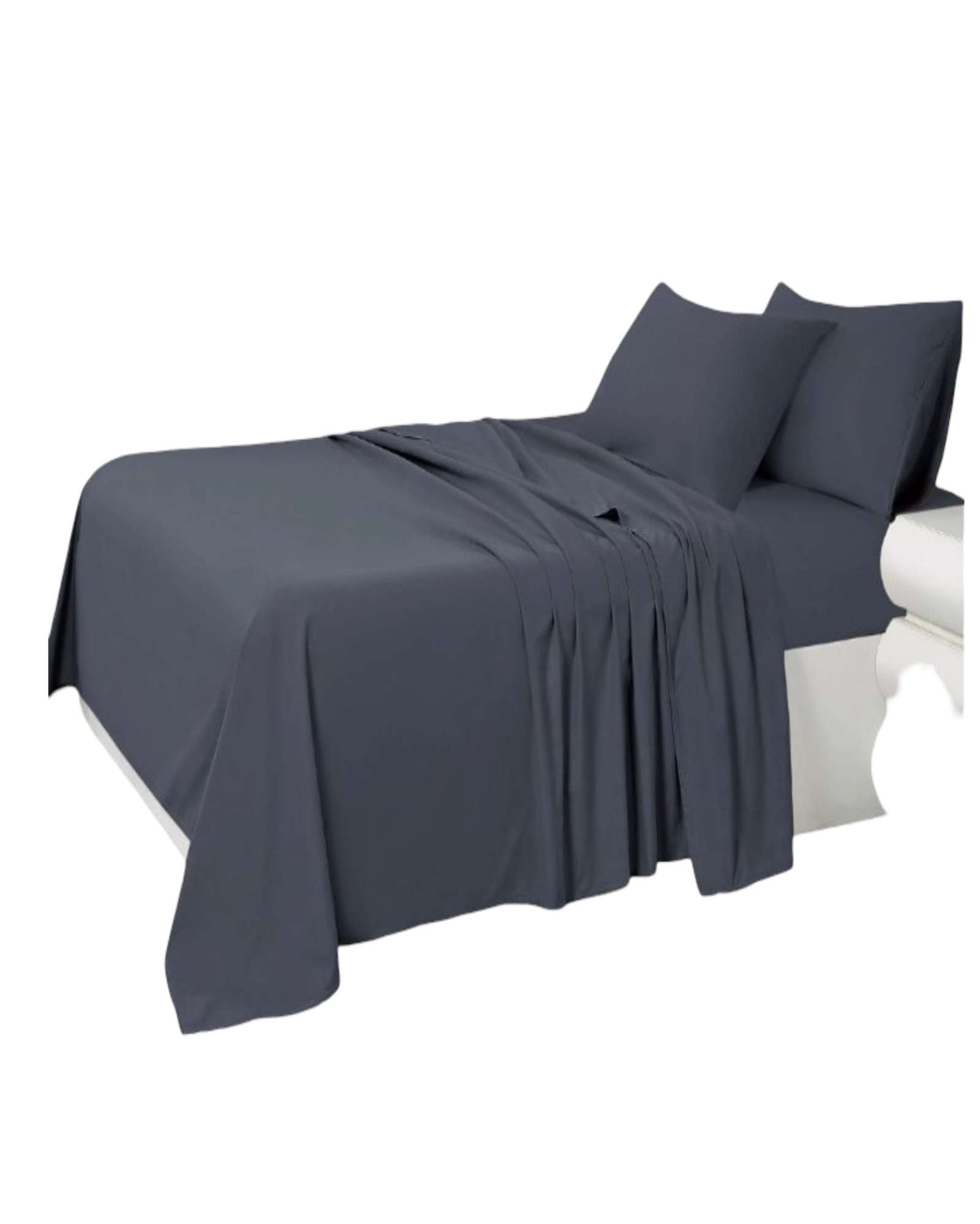 Myl Todo Hogar - Sábanas De Poliester Suave Colores Lisos King