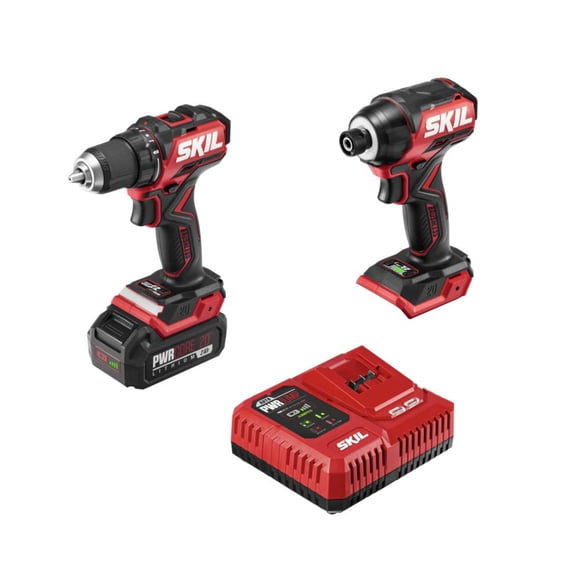 Kit de destornillador y destornillador de impacto Skil PWR CORE 20 20V