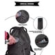 thumbnail image 4 of Bolso Deportivo Con Cordón Impermeable Y Ligero Negro, 4 of 9