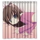 thumbnail image 1 of Cortina de ducha con diseño de dibujos animados de anime, juego de cortina de baño con ganchos, tamaño 66 x 72 pulgadas, 1 of 3