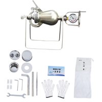 Magideal - Máquina Para Hacer Palomitas De Maíz Tipo Calabaza Ollas A Presión Electrodomésticos Máquina Manual Para Hacer Palomitas De Maíz Estilo B