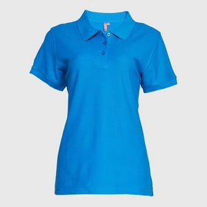 Jayson - Polera Pique Mujer 80/20 M/C Azul Xxl